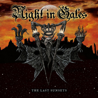 NIGHT IN GALES The Last Sunsets (BLACK) [VINYL 12"]